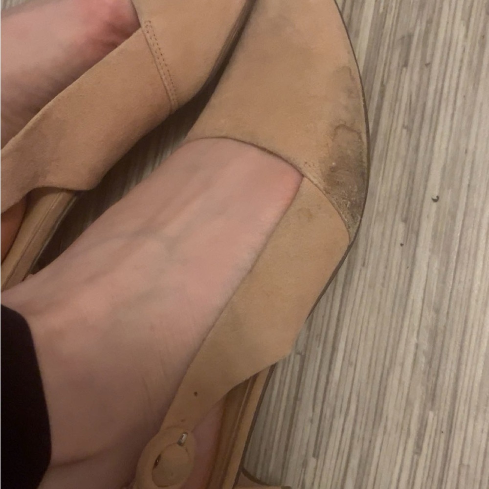 ๐ Franco Sarto Light Pink/Cream Short Heels ๐ - Picture 9 of 9